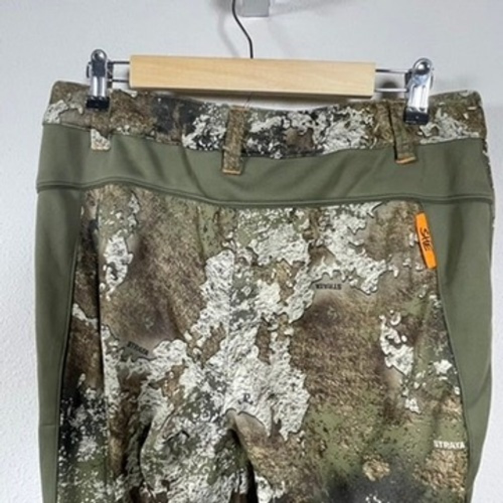SHE Outdoor Camo Hunting Pants Womens Medium Green Excellent Strata Fleece Lined - Picture 8 of 13
